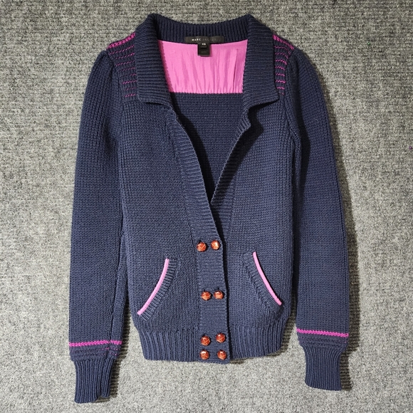 Marc Jacobs Sweaters - Marc Jacobs Wool Laine Cardigan Sz XS